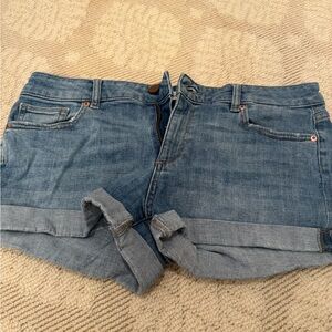 DL Denim Cuffed Shorts